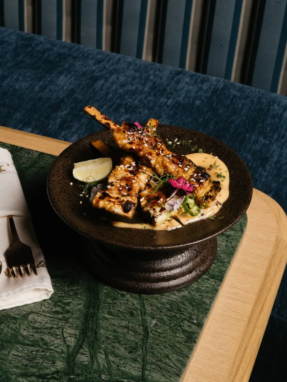 A signature dish at Babylon